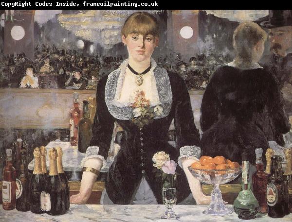 Edouard Manet The bar on the Folies-Bergere